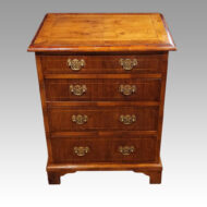 Walnut bedside chest
