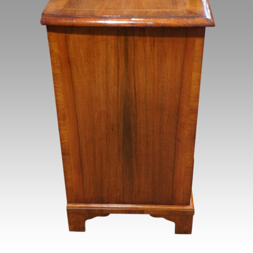 Walnut bedside chest side