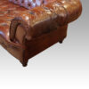 Large leather chesterfield arm (2)