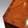 Pair of Georgian style bedside cabinets cross banding