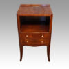 Pair of Georgian style bedside cabinets front