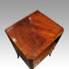 Pair of Georgian style bedside cabinets top