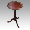 Pair of mahogany wine tables single