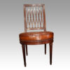 Set of 8 Edwardian mahogany lattice back chairs single