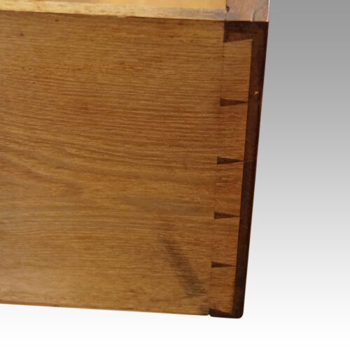 Victorian secretaire campaign chest ash linings