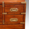 Victorian secretaire campaign chest handles with dish
