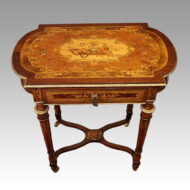 19thc. Inlaid dressing table