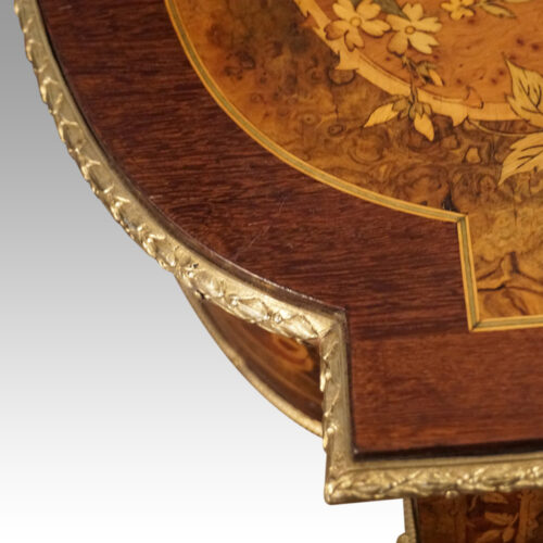 19thc. Inlaid dressing table corner