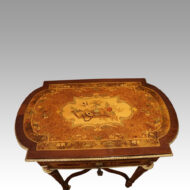 19thc. Inlaid dressing table top