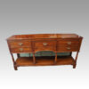 Antique oak dresser base 5 drawers