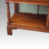 Antique oak dresser base boarded base