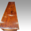 Antique oak dresser base top