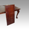 Edwardian mahogany 8 seat dining table extra leaf