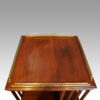 Edwardian walnut revolving bookcase top