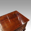 George III oak cabriole leg dresser base banding