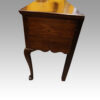 George III oak cabriole leg dresser base end