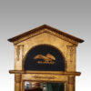 Pair of Antique gilt pier mirrors cornice
