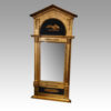 Pair of Antique gilt pier mirrors detail