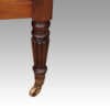 Regency library chair side leg