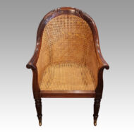 Regency bergere chair without