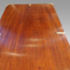 Victorian brass bound teak campaign chest top