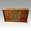 Victorian walnut side cabinet