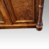 Victorian walnut side cabinet base