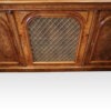 Victorian walnut side cabinet central door