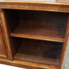 Victorian walnut side cabinet centre cupboard