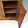 Victorian walnut side cabinet cupboard