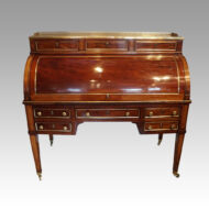 18thc. French mahogany cylinder desk