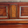 18thc. French mahogany cylinder desk detail