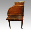 18thc. French mahogany cylinder desk end