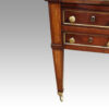 18thc. French mahogany cylinder desk leg
