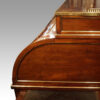 18thc. French mahogany cylinder desk side detail