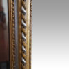 19thc. gilt pier mirror with eglomise glass panel detail