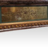 19thc. gilt pier mirror with eglomise glass panel detail design