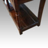 Antique oak arch front pot board dresser base end base