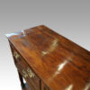 Antique oak arch front pot board dresser base undulating top
