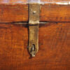 Antique teak merchants chest strap