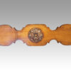 Cherrywood refectory dining table carving