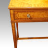 Edwardian inlaid Satinwood side table drawer detail