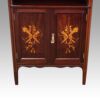 Edwardian inlaid music cabinet doors