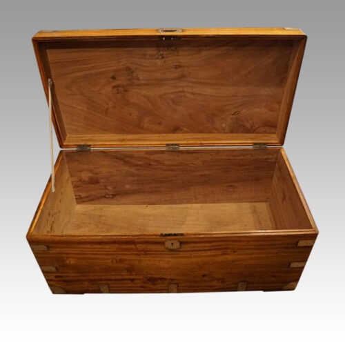 Victorian Camphorwood trunk interior