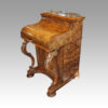 Victorian burr walnut Harlequin pop-up Davenport desk