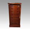 Victorian mahogany Wellington chest