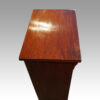 Victorian mahogany Wellington chest top