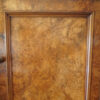 Victorian walnut linen press door panel