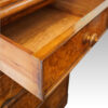 Victorian walnut linen press drawer