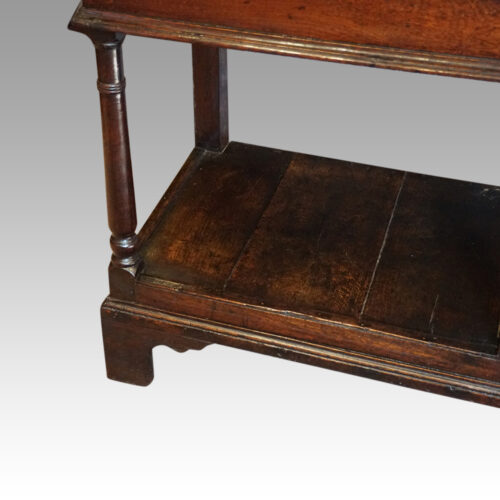 Antique oak 3 drawer dresser base